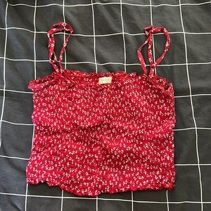 flower bandeau top